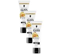 Gliss Oil Nutritive Tratamiento reparador de puntas (50 ml), renovador de puntas abiertas con keratina líquida, sérum nutritivo para cabello seco y dañado (Paquete de 3)