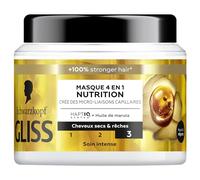 GLISS, Schwarzkopf, Máscara 4 en 1, Nutrición, Aceite de Marula, Haptiq