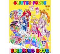 Glit-ter's Coloring Book For Kids And Adults: Cute, Easy, Bold Coloring Pages for Relaxation & Fun. Easy Coloring Pages For Fan Teen Men Women Kid
