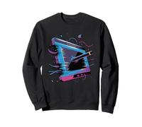 Glitch Art Tableta Gráfica Animador Diseñador Gráfico Sudadera
