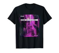 Glitch Vaporwave Estética Japonesa Calle Kanji Camiseta