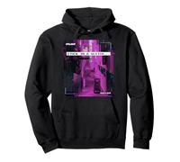 Glitch Vaporwave Estética Japonesa Calle Kanji Sudadera con Capucha