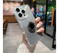 Glitter Diamond Gradient Ring Bracket Case For Iphone 14 13 12 11 Pro Max X Xr Xs Max 7 8 14 Plus Shockproof Stand Soft Cover,Blue,For Iphone 14 Promax, YHNNH, Clear, for iphone 12 Pro