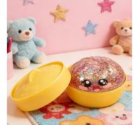 Glitter Dumpling Squish con Vaporera, Gigante Squishy Dumpling Juguete Juguetes Apretables De Bollo Coloridos Rainbow Dumplings Squeeze Juguete Sensorial Ball para Adultos Y Niños
