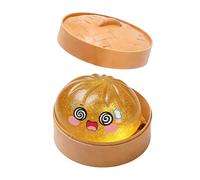 Glitter Dumpling Squishy, Glitter Calming Dough - Squeeze Sensory Toy Dumpling For Kids Girls Students Adults