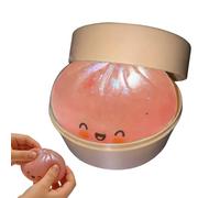 Glitter Dumpling Squishy, Squishy Dumpling Fidget Sensory Squeeze Toy For Adults Girls Boys