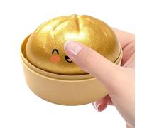 Glitter Dumpling Stress Toy,Anti-Stress Fidget | Kneading Fidget Toys | For Kids Teens Students Travelers Travel Home Office Meditation Waiting Room Library