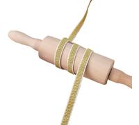 Glitter Elastic Bands 7/10/25mm Wide Gold Spandex Webbing Elasticity Tape Diy Stitching Clothing Decorative Crafts Materials(Gold (1cm Wide))