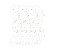 Glitter Face Patches, Flash Speckles Makeup, Waterproof Cosmetic Patches, Temporary Glow Up Shine Makeup, Women's occasion Holiday, 6.14x1.97 Inches, 6 Pieces