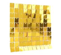 Glitter Foursquare Sequin Wall Backdrop to Fading para la Decoración de la Fiesta de Bodas de Cumpleaños, Fácil de Instalar para Cualquier Espacio - 8pcs Paneles de Fondo de Brillo para Imágenes