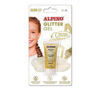 Glitter Gel Alpino Fiesta color dorado | Gel purpurina con base transparente| Purpurina líquida color dorado