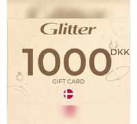 Glitter Gift Card 1000 DKK Key - DENMARK