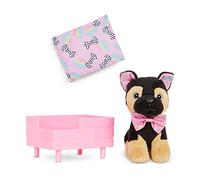 Glitter Girls Perro POSEABLE Plush German Shepherd, Jax, Color, Ages 3 and Up (62243452329)