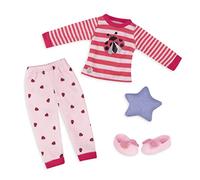 Glitter Girls Ropa para muñecas, 36 cm, Pijama de Mariquita, Top, Pantalones y Zapatillas, Accesorios para muñecas, Juguetes a Partir de 3 años