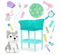 Glitter Girls, Set de peluquería para Mascotas con Cachorro Husky