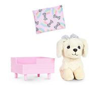 Glitter Girls - Zeke - Accesorios para muñecas de 36 cm - Muñecas Mascotas - Peluche para perro - Mascotas Glitter Girls - Peluches