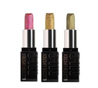 Glitter Lip Kit, Glossy Lipstick Set, Long Lasting Lip Gloss, 3 Colors Lip Gloss, Non-Stick Cup Lip Gloss, Moisturizing Lip Gloss, High-Shiny Lip Gloss, Party Lips Makeup