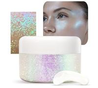 Glitter Maquillaje Con Gel,Purpurina Cara Festival, Adecuado Para El Pelo Del Cuerpo Ojos Cara UñAs, ArtesaníAs De Bricolaje, Se Puede Utilizar Fiestas De Vacaciones, Baile De MáScaras