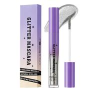 Glitter Mascara, Colored Eyelash Makeup, Waterproof Lengthening Curling Formula with Smudge Proof Finish, Perfect for Wedding, Travel, Date Night, Festival, Party, Stage Performance, Holiday Events
