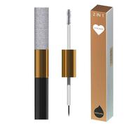 Glitter Mascara, Glitter Eye Makeup, Lashes Makeup Mascara, Smudge-Proof Glitter Mascara, Eye Liner Mascara, Smudge-Proof Lashes Makeup Mascara Eye Liner For Home, Dorm, Travel, School