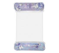 Glitter Pool Float Chair, Inflatable Water Seat, Sparkling Lake Float Chair with Backrest, Portable Swimming Relaxation Lounger, Transparent Floating for Adults Beach Lake River Swimming Travel Use