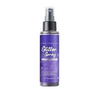 Glitter Spray, Shimmer Cosmetic Mist, Sparkling Blend for Clothes Face Hair, Skin Friendly Beauty Aid with Smooth Texture, Party Festival Decoration Tool, Daily Utility for Women Wife Mom Travel Art