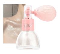 Glitter Spray - Shimmering Body Highlighter Mist, 7g Long-Lasting Cosmetic Glow Powder For Women, Festival Party And Concert Makeup Glitter For Face, Hair And Outfit Decoration