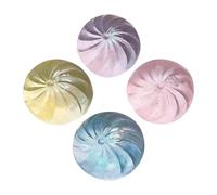 Glitter Squeeze Toys - 4 Piece Soft Balls, Fidget Toys with Durable Material, Stress Relief, Sensory Toy, Squishy Hand Toy for Teens Kids Women Men Adults Birthday Classroom Prizes Goodie Bag Fillers