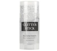 Glitter Stick Mujeres Ni ñ as Cuerpo Cabello Cara Cosm é tico Brillo con Ad (Plata)