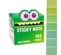 Glitter Sticky Notes 105 Sheets Gradien Serving As Sht Strong Adhesion Cute