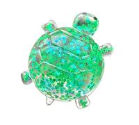 Glitter Turtle Toy, Squeeze Sensory Toy, 2.76x1.97 Inches Party Favor with Soft Feature, Stress Relief Toys, Turtle Squishys with Sturdy Material, Fun Gadget for Home and Classroom