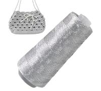 Glitter Yarn For Crocheting 240m - Shiny Knitting Art Craft Cord