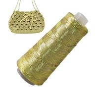 Glitter Yarn For Crocheting 240m - Shiny Knitting Art Craft Cord