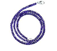 Glittering Collection Collar de cuentas facetadas AAA de amatista africana rondelle de 4 mm, collar de cuentas de amatista, piedra preciosa, amatista, Gema, Amatista