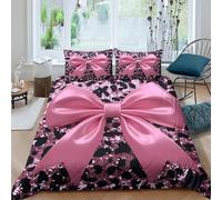 Glittery Leopard Funda Edredon Juego de Ropa de Cama de 3 Piezas Impresión 3D Cierre de Glittery Leopard Estilo Funda de Edredón Funda de Almohada a Juego Lavables for Adultos Super King（260x220cm）