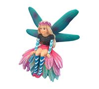 GlitZGlam Katrina, El Hada de Jardín - Estatuilla de Hada en Miniatura para Tu Jardín de Hadas y Estatuillas en Miniatura