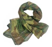 Glixoft Bufandas De Malla De Camuflaje para Hombre, Velo De Francotirador, Bufanda De Red Táctica, Bufanda De Camuflaje Militar, Velo para Aire Libre para Acampar, Cazar Y Ciclismo