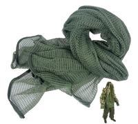 Glixoft Bufandas De Malla De Camuflaje para Hombre, Velo De Francotirador, Bufanda De Red Táctica, Bufanda De Camuflaje Militar, Velo para Aire Libre para Acampar, Cazar Y Ciclismo