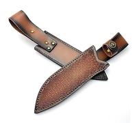 Glixoft Funda De Cuero Vaina 2 Uds Capa De Piel De Vaca Funda Colgante para Cintura Funda para Cuchillo Recto Pequeño Aire Libre