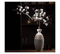 GLJTUO Árbol bonsái Artificial para decoración del hogar, Flores Artificiales, Ramas de Ciruelo de Invierno simuladas, decoración navideña para Bodas, Plantas en Maceta para Añ,G