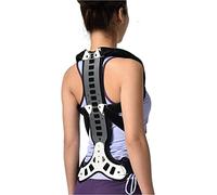 GLJTUO Corrector De Postura Ajustable para Espalda, Enderezador De Metal, Soporte para Columna Torácica, Recuperación De Chaleco De Extensión Postural para Hombres, Mujeres, Adult,Small