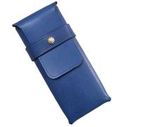 GLJTUO Estuche De Cuero para Bolígrafo, 6 Ranuras Separadas, Organizador De Bolígrafos, Bolsa De Estilo Retro, Almacenamiento De Suministros De Escritura para Accesorios De Oficina (D)