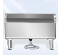 GLJTUO Fregadero de Acero Inoxidable de Alta Resistencia para fregonas - Estación de Lavado Independiente para restaurantes y garajes - Fácil Vaciado de Agua con Patas nivelador,Silver-60x41x60cm