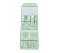 GLJTUO Juego de 12 cortauñas Tea Green, cortauñas, Belleza, Herramientas de manicura