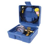 GLJTUO Kit De Carga De Gas Nitrógeno Dispositivo Martillo Hidráulico Manómetro De Presión, Manómetro Hidráulico Caja De Manómetro De Nitrógeno para Excavadora con Acoplamiento De,
