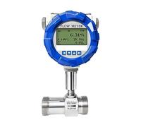 GLJTUO Medidor De Agua, Caudalímetro De Alta Precisión, Pantalla Digital LCD, Ss304, Salida De Pulsos Rs485 De 4-20 Ma, para Agua, Alcohol Y Gasolina (Dn25)