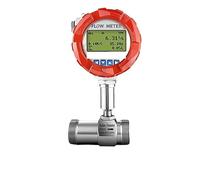 GLJTUO Medidor De Agua, Instrumentos De Medición De Caudal, Medidor De Caudal De Agua Rs485 De 4-20 Ma para Gasolina, Leche Y Alcohol (Dn50 Ss304 1)