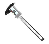 GLJTUO Micrómetro Digital, Calibrador Vernier Electrónico Digital LCD De 100 Mm-150 Mm Y 6 Pulgadas, Herramienta De Medición Micrométrica.,0-150mm Silver-A