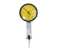 GLJTUO Micrómetro, Escala De Nivel, Rieles De Cola De Milano Métricos De Precisión, Indicador De Prueba De Cuadrante De 0 A 0,8 Mm,
