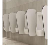 GLJTUO Separador de Pared para urinarios en baños públicos. Duradero y Estable para escuelas, centros comerciales y hospitales. Juego de 4 Unidades.,1pcs-90 * 40cm(35.4 * 15.7